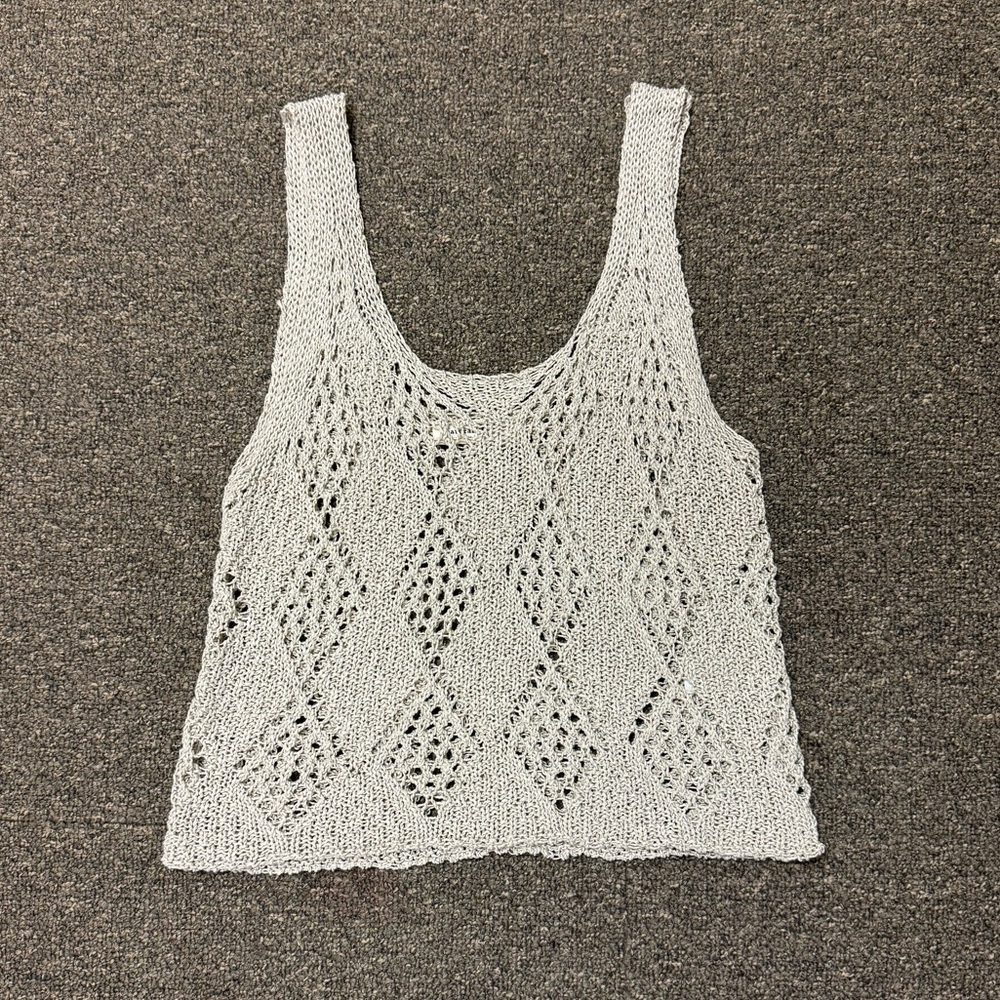 Natural Life crochet tank top